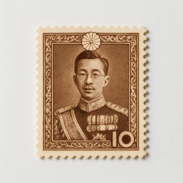 日本 昭和天皇即位記念切手